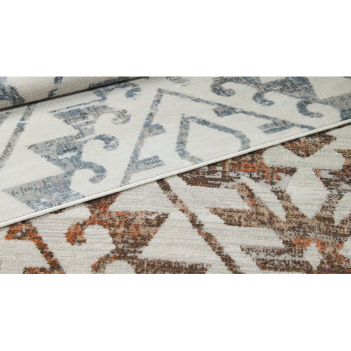 Langley Street Losoya Geometric Brown/Beige/Cream Area Rug